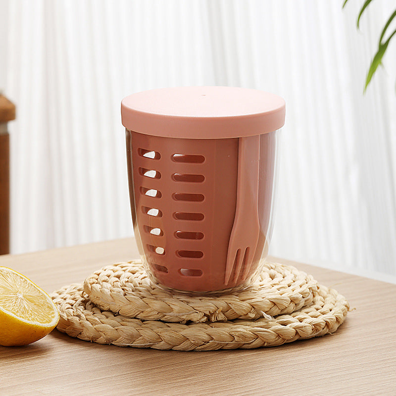 Drainable Salad Cups