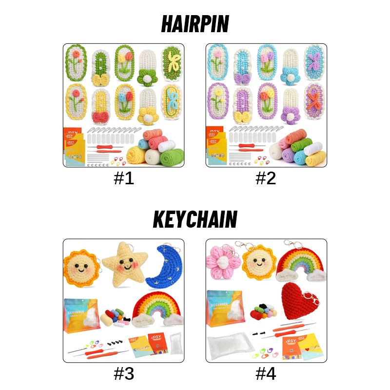【DIY Kit】Doll Crochet Material Pack