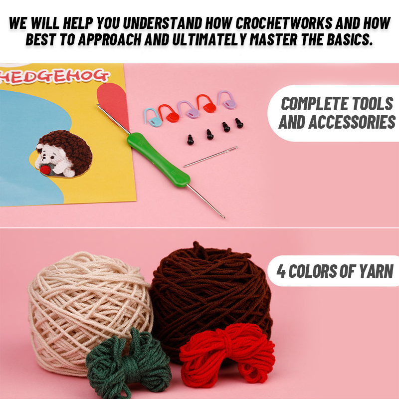 【DIY Kit】Doll Crochet Material Pack