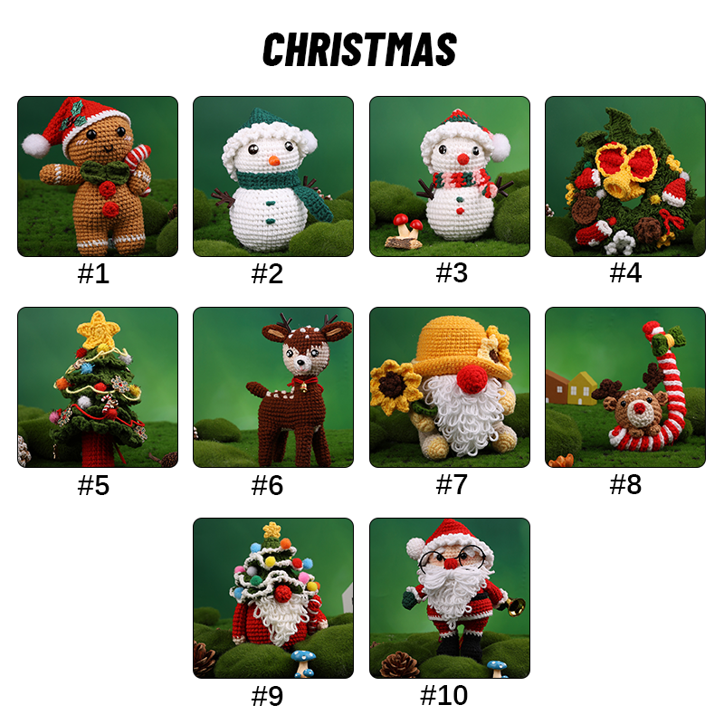 【DIY Kit】Doll Crochet Material Pack